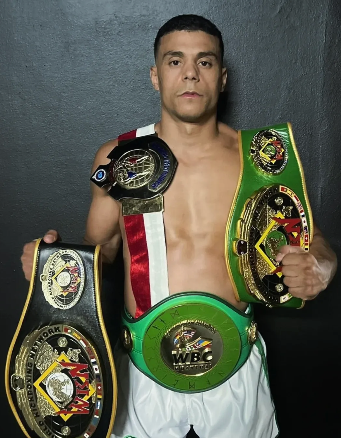 Atlet med mouthguard