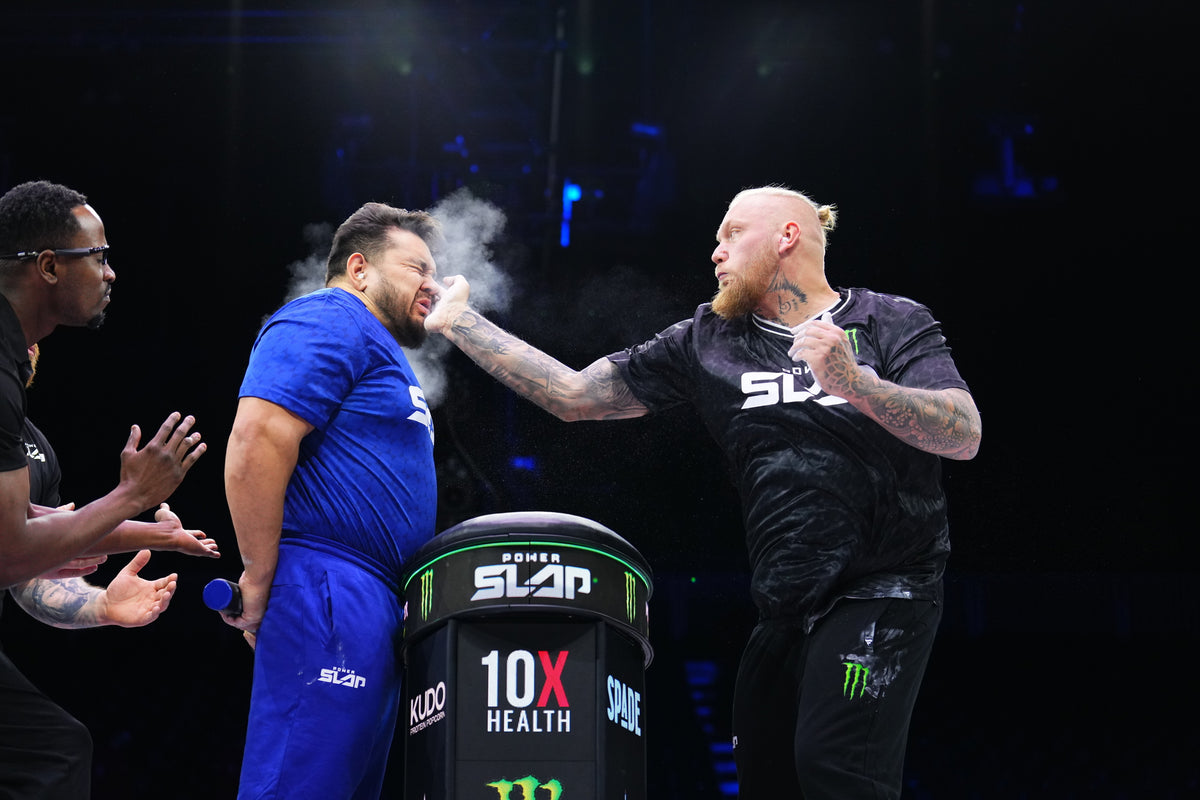 Atlet med mouthguard